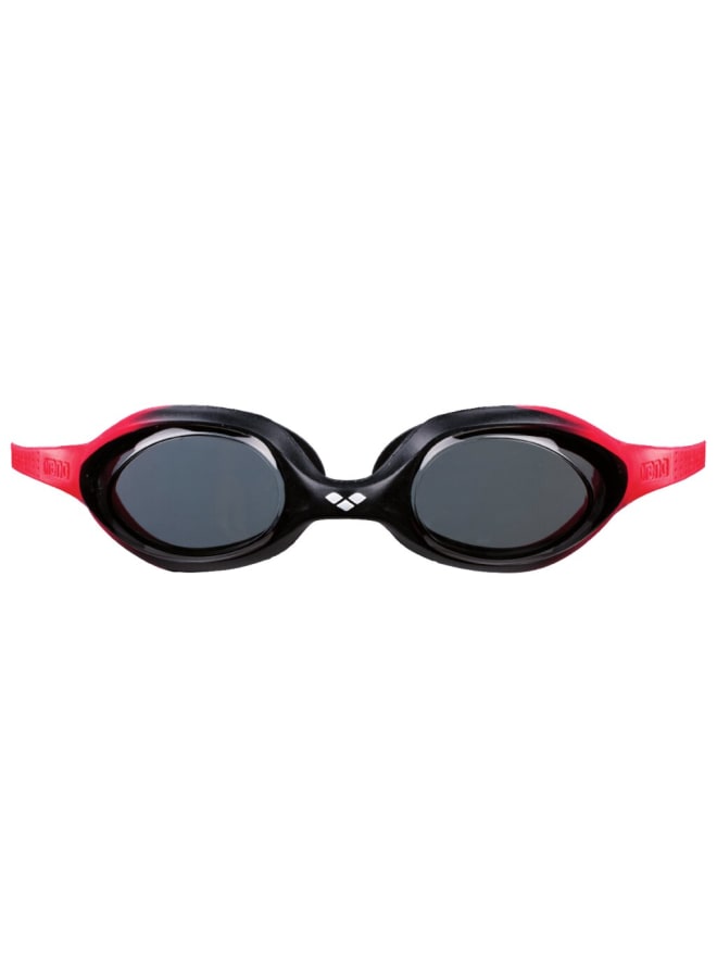 arena Spider Jr Red-Smoke-Black Goggles, Training, Pool, Equipment, Uni Junior - Kids Training Swim Goggles with Soft Silicone Seals - Image 2